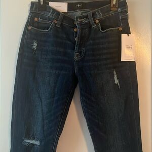 NWT Josefina seven for all mankind, feminine boyfriend jeans